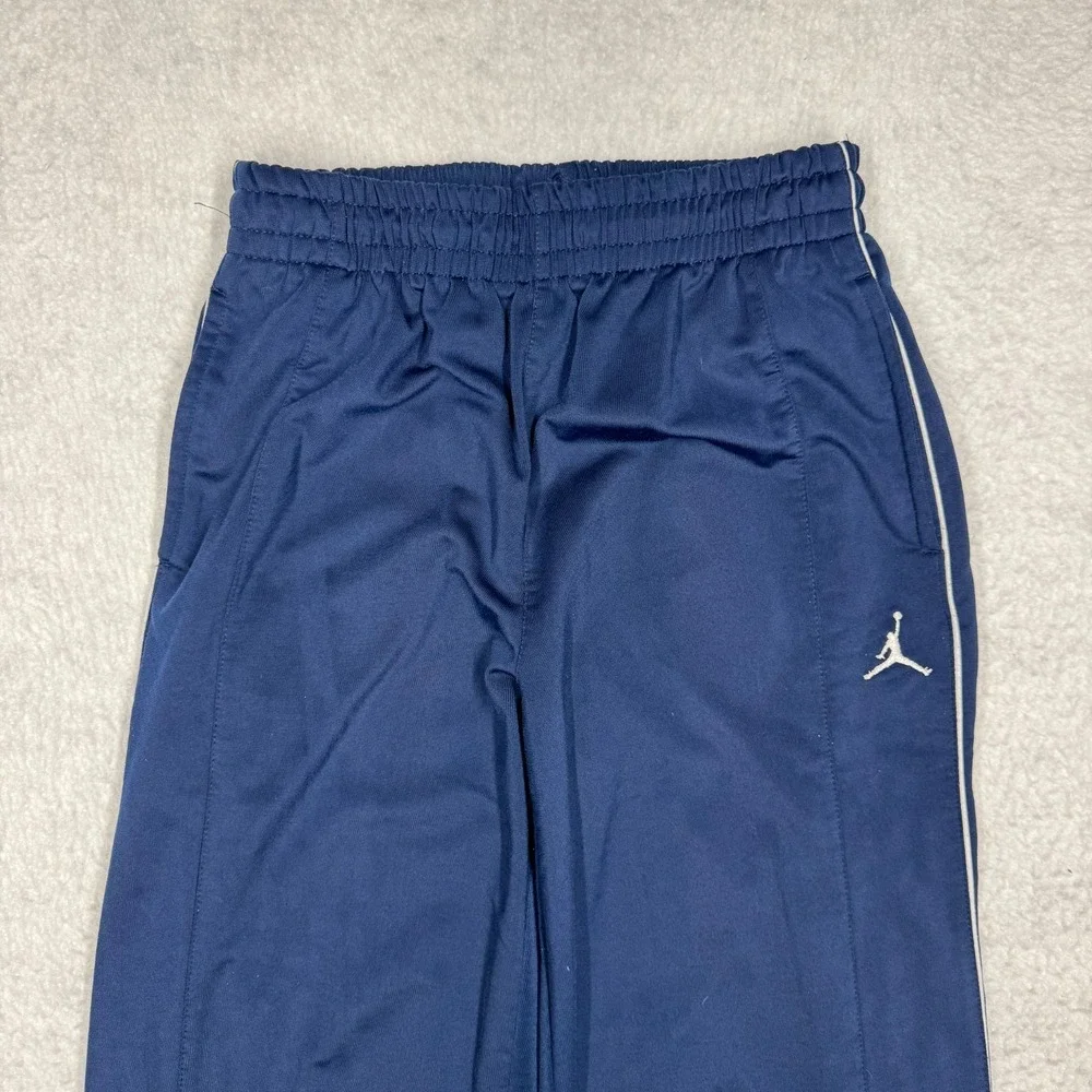 Vintage 2009 Jordan‎ by Nike Wide Leg Track Pants Blue Youth Boys Size L (16/18)